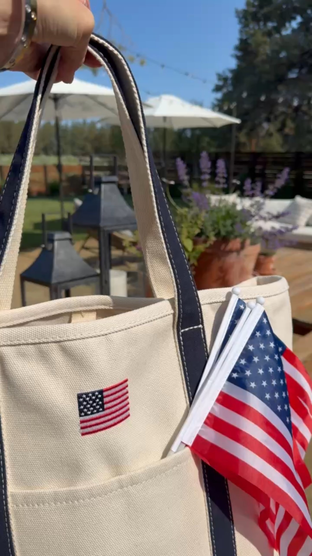 Just got the cutest embroidered tote in the mail the DAY BEFORE we leave for Sun Valley! It’s a 4th of July miracle! It’s the perfect size to carry around your daytime essentials and feels festive without being too loud. This is the medium size!

#LTKSeasonal #LTKStyleTip #LTKItBag