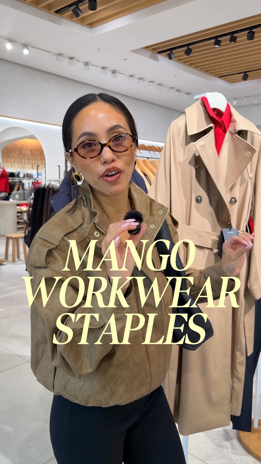 What’s new in at Mango for autumn workwear capsule wardrobes 🍂 trench coat, blazers, tailoring, check, houndstooth, blouses and shirts, loafers, work bags

#LTKFashionMonth #LTKautumn #LTKworkwear