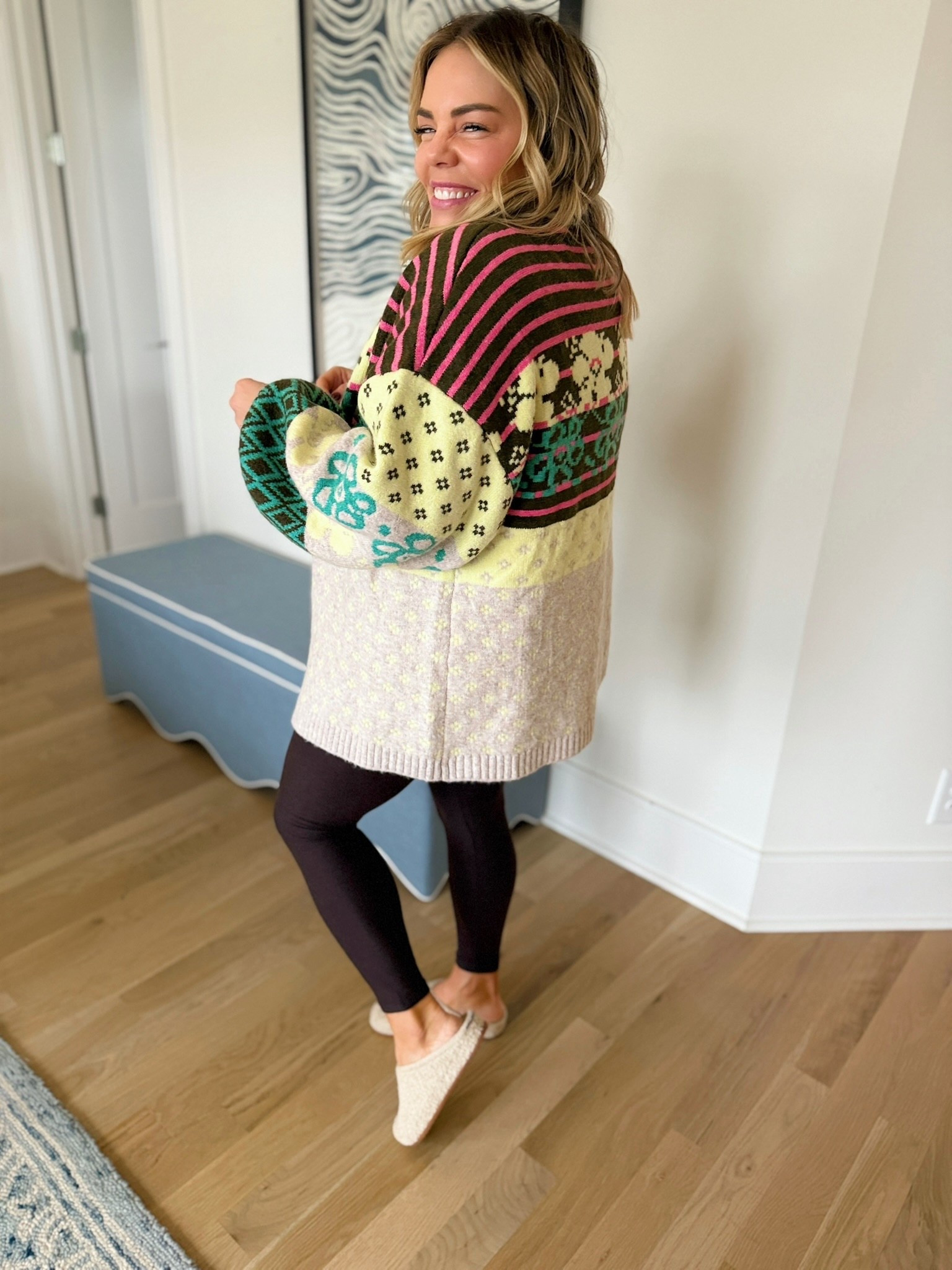 women’s sweaters, cozy colorful sweater, trendy outfit, winter style, leggings, christmas outfit, holiday style

#LTKHoliday #LTKSeasonal #LTKootd