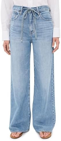 Madewell Women's The Ultimate Wide-Leg Jean in Airy Denim in Raebrook Wash | Amazon (US)