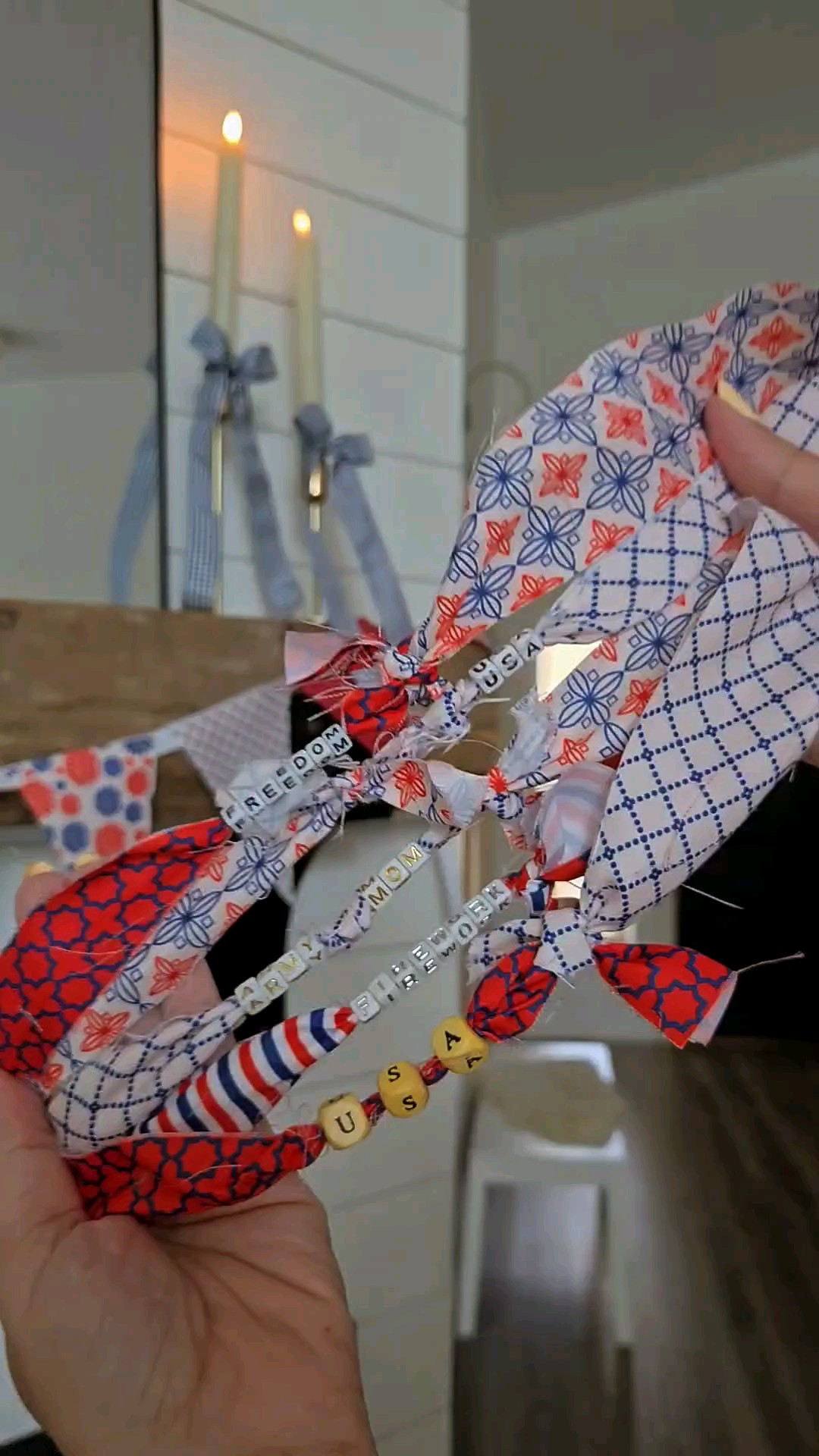 Made the sweetest Americana bracelets with the kids and I’m obsessed 😍 Perfect for the 4th, but honestly I’d wear one all summer... it's giving major summer camp vibes. 🇺🇲

#LTKSummerEdit #LTKSeasonal #LTKFamily