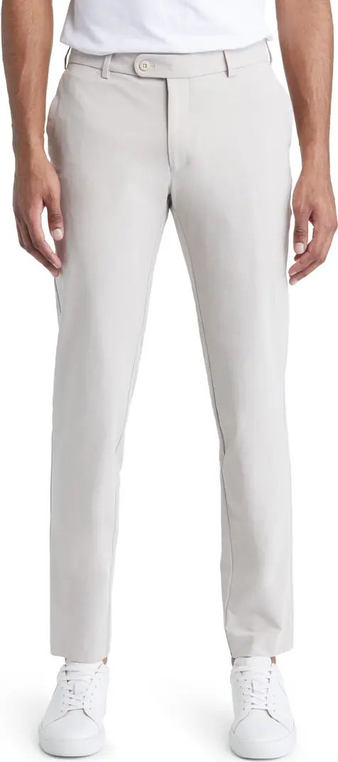 Men's Crown Crafted Surge Performance Flat Front Trousers | Nordstrom