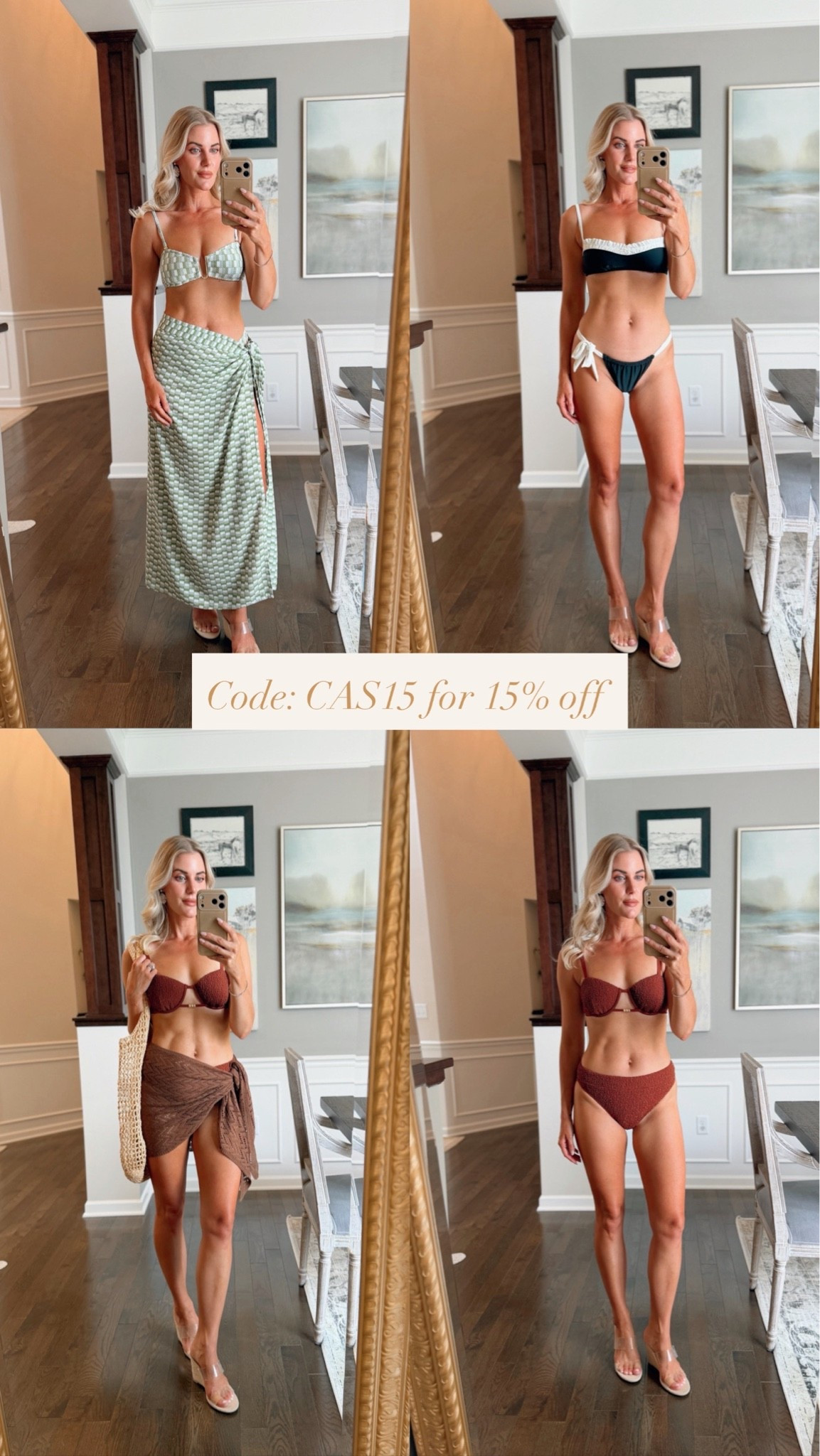 @Cupshe swimsuits from the JoJo Fletcher collaboration. Wearing a small in everything. Take 15% off with code: CAS15

#LTKSaleAlert #LTKTravel #LTKSwim
