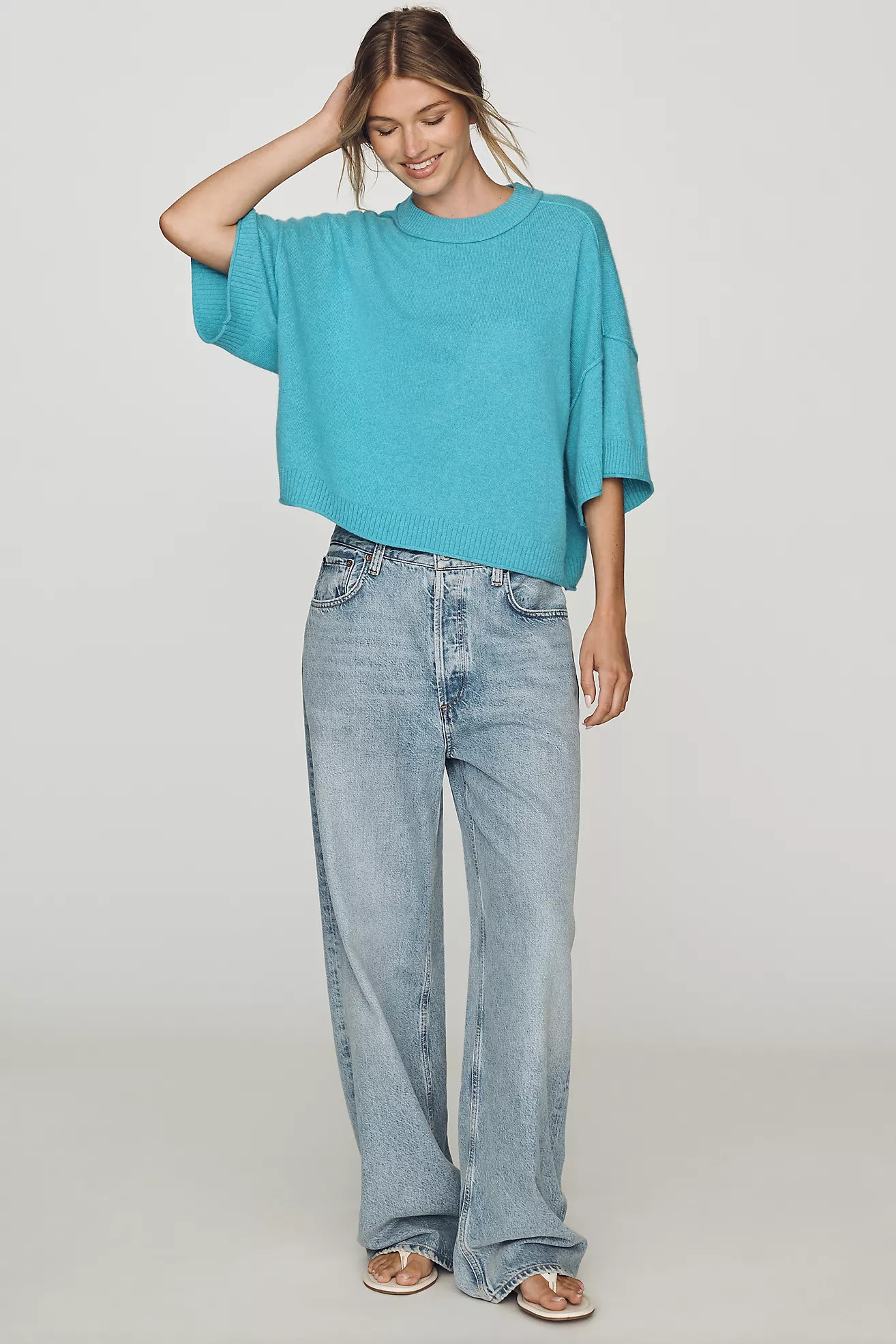By Anthropologie Goldie 100% Cashmere Sweater | Anthropologie (US)
