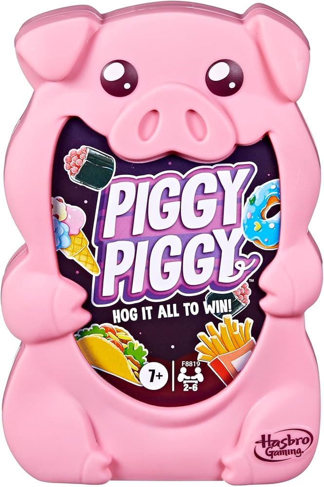 Hasbro Gaming Piggy Piggy Card Game | Family Games for Kids, Teens, and Adults | 2 to 6 Players I... | Amazon (US)