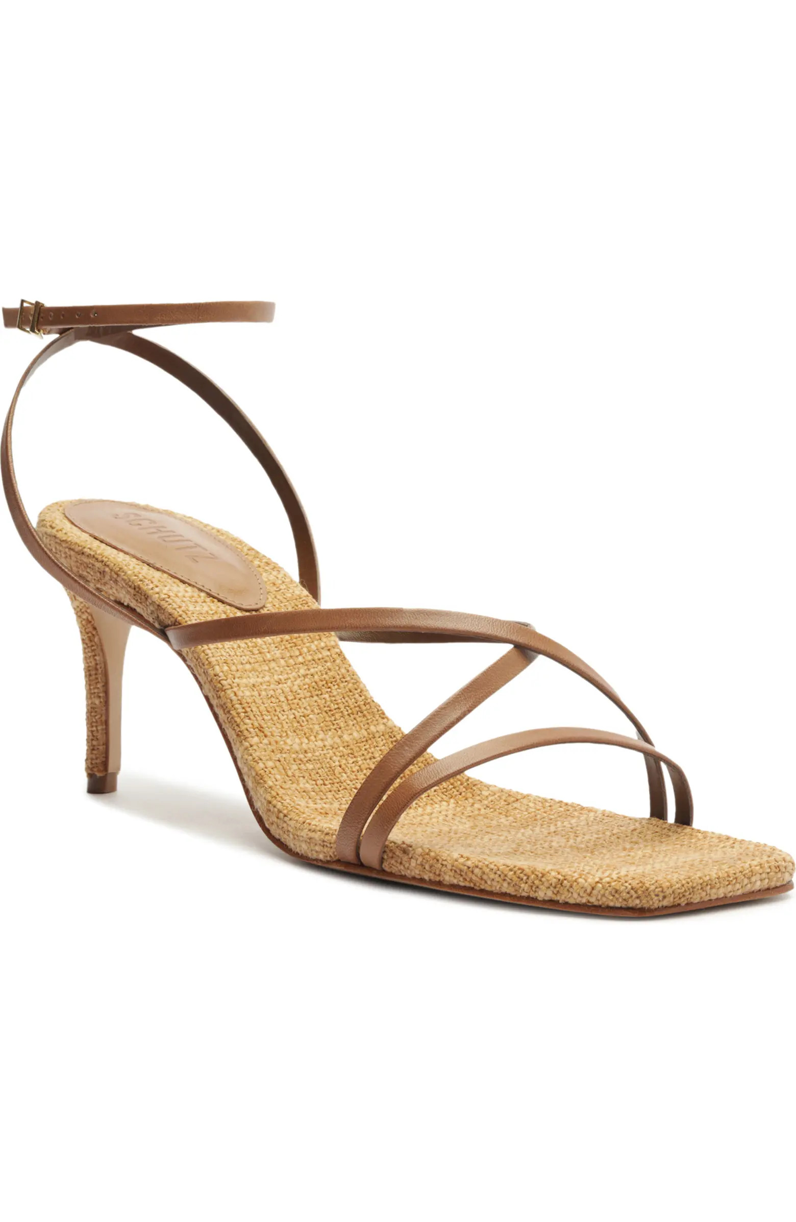 Schutz Bari Ankle Strap Sandal (Women) | Nordstrom | Nordstrom