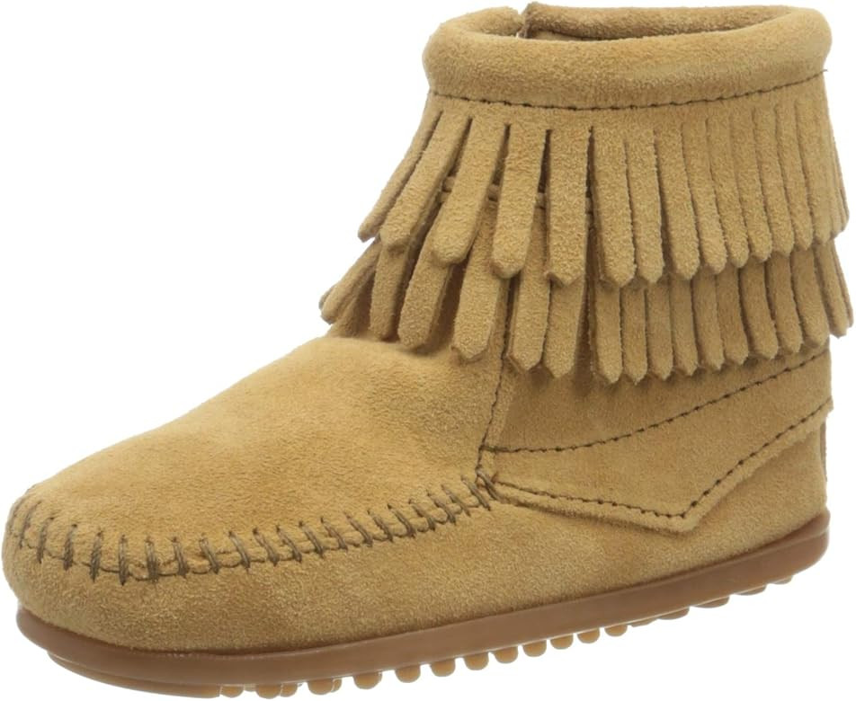 Minnetonka Children's Double Fringe Side Zip | Amazon (US)