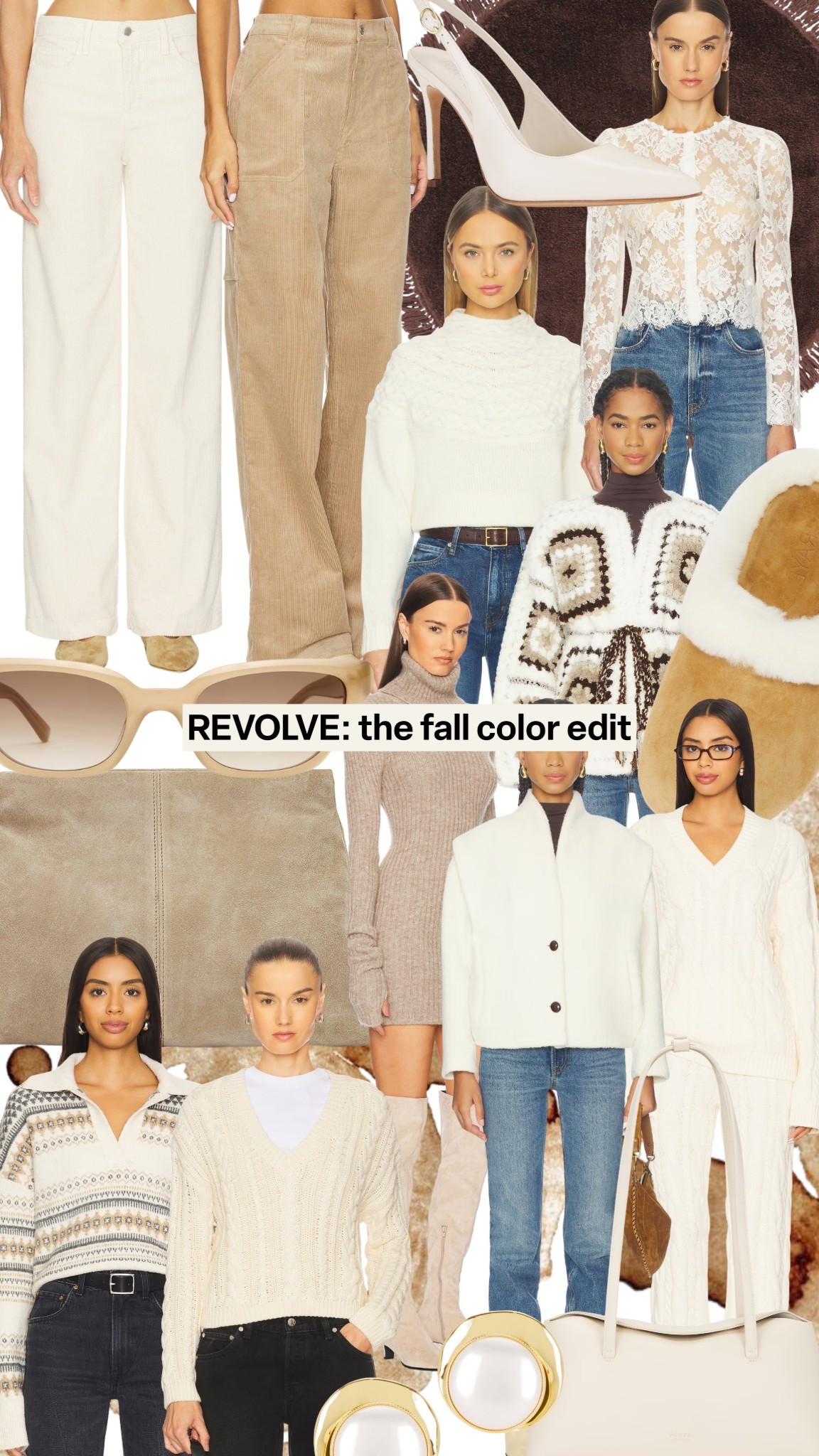 Revolve: the fall color edit- cream & neutrals
#kathleenpost

Fall fashion, winter fashion, thanksgiving outfits, cream outfits, monochromatic, neutrals, winter whites

#LTKSeasonal #LTKStyleTip #LTKHoliday