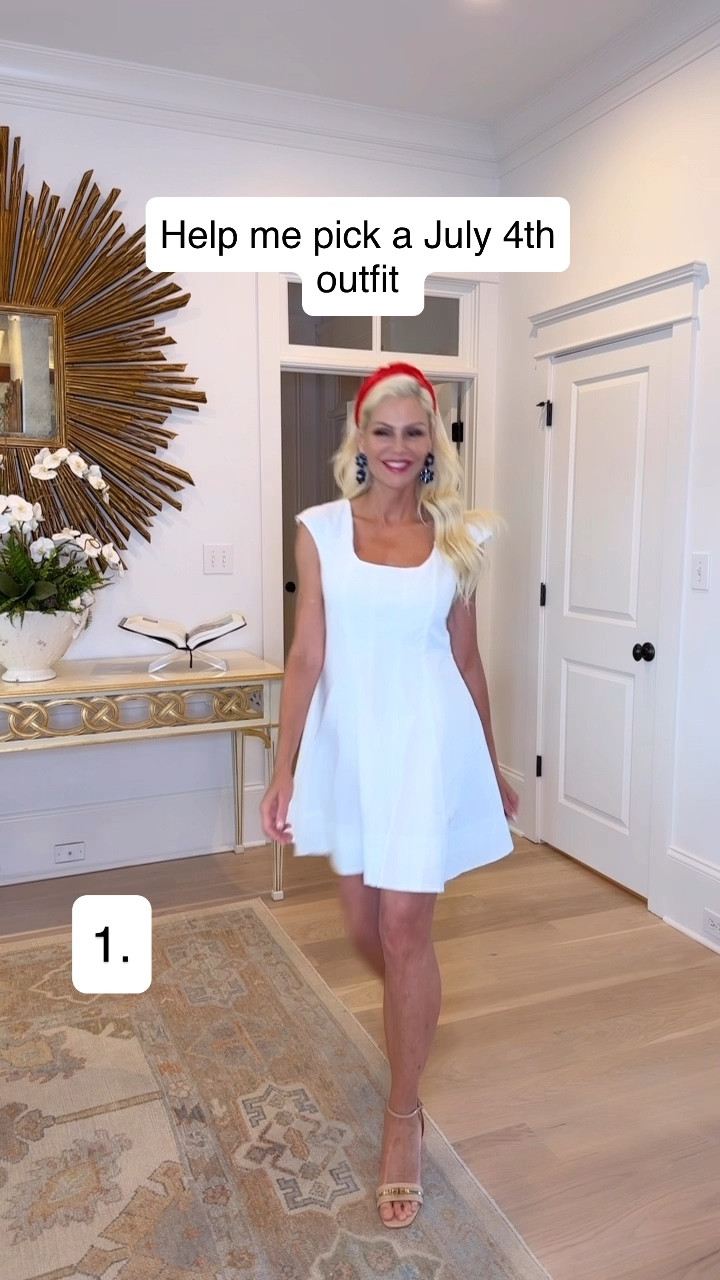 A collection of dresses perfect for your 4th of July BBQ  

#LTKOver40 #LTKSummerEdit #LTKParties