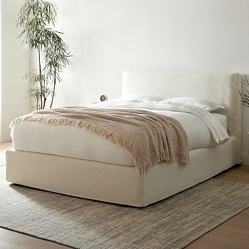 Haven Slipcover Bed | West Elm (US)