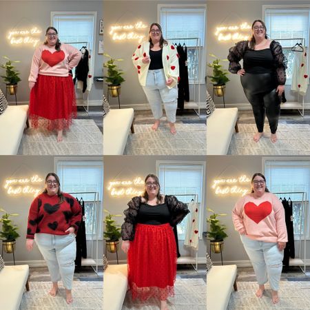 6 plus size Valentine's Day looks featuring pieces from Eloquii, Arula, Torrid, Target, and Cider. Caroline is wearing a 26/28/4X in everything! 

#LTKstyletip #LTKSeasonal #LTKcurves
