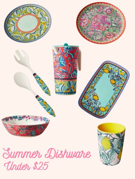 Anthropologie has the cutest dishwater for your summer dinner parties!🍋🫶☀️

#LTKSeasonal #LTKGiftGuide #LTKswim