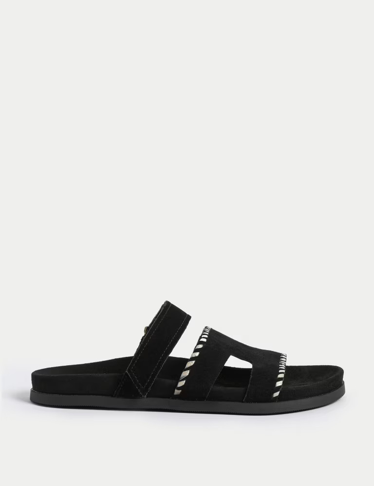 Suede Footbed Sandals | Marks & Spencer (UK)