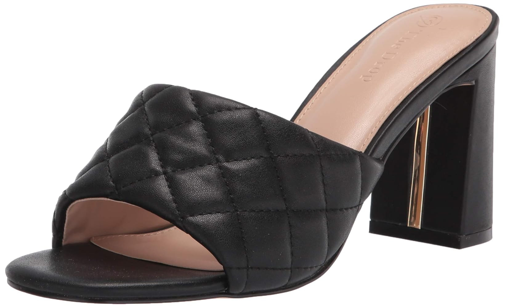 The Drop Women's Pattie High Block-Heeled Mule Sandal | Amazon (US)