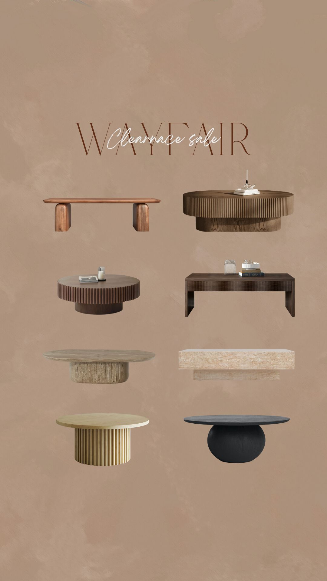 Wayfair Clearance Sale: Coffee Table Edition! ☕️
Save big during this limited 72 hour event. 

 #LTKHome #LTKSaleAlert