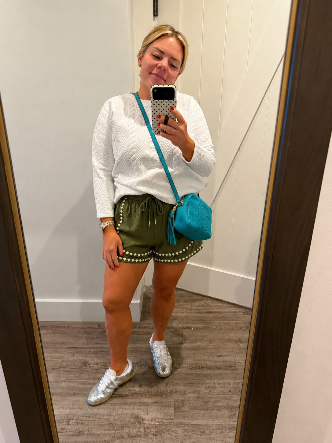 OBSESSED with these shorts from Target! 

 #LTKgrwm #LTKootd #LTKSeasonal