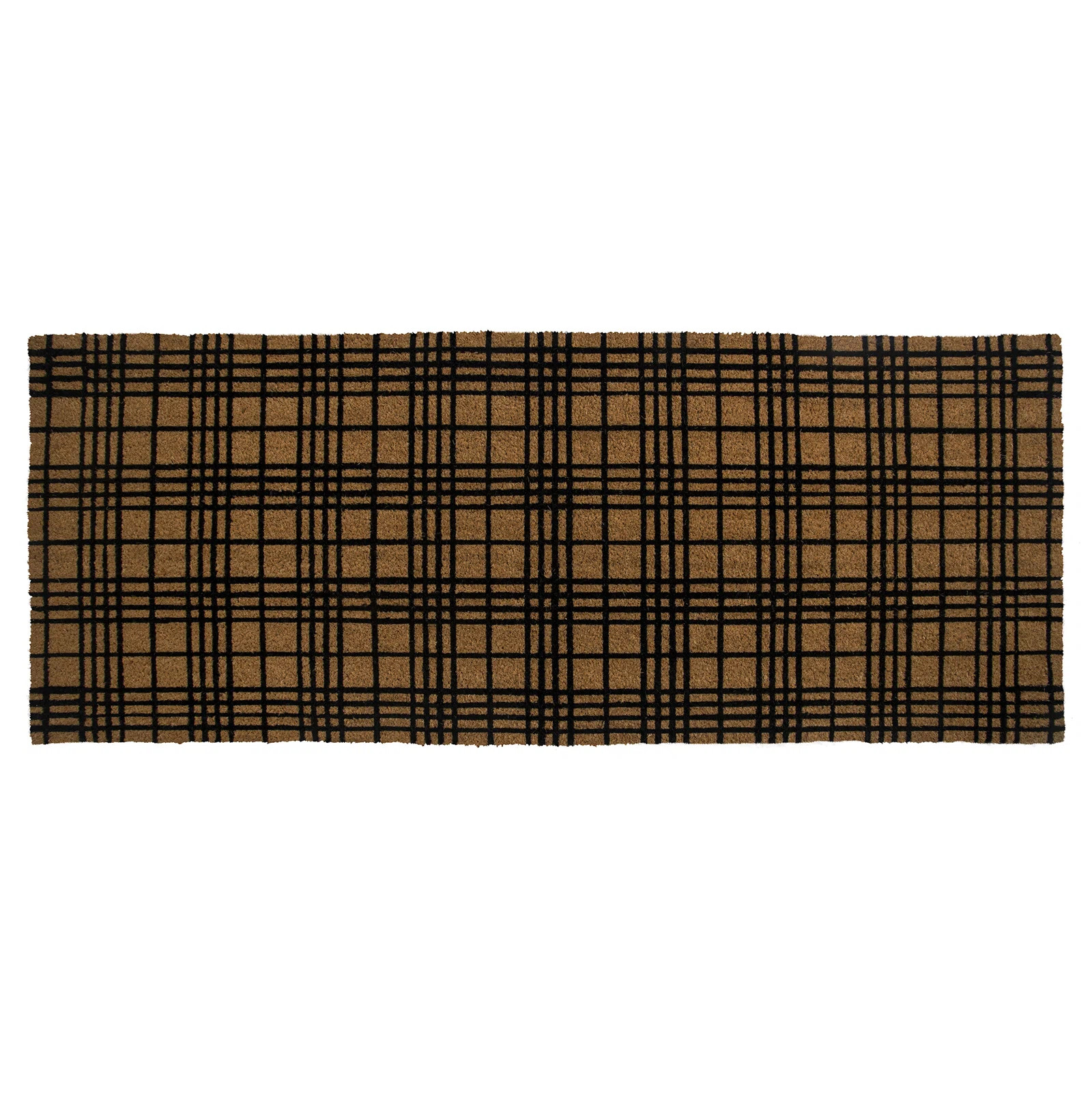 Fine Plaid Coir Doormat | Wayfair North America