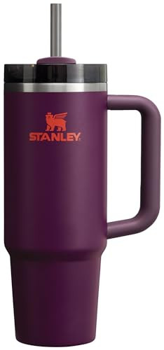 Stanley Quencher H2.0 Tumbler with Handle & Straw 30 oz | Twist On 3-Way Lid | Cupholder Compatible for Travel | Insulated Stainless Steel Cup | BPA-Free | Plum | Amazon (US)