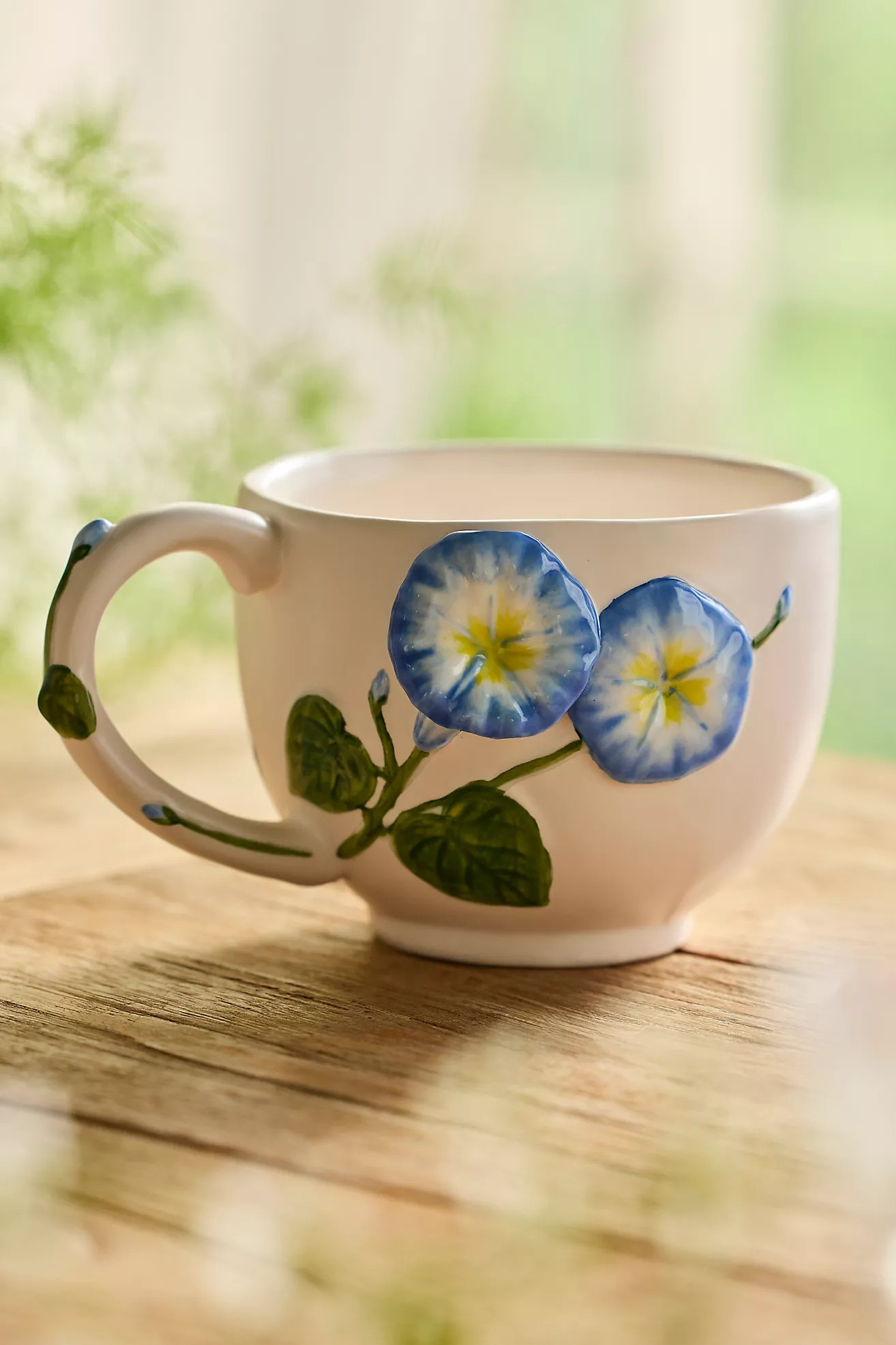 Flower of the Month Stoneware Mug | Anthropologie (US)