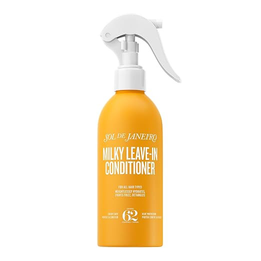 Sol de Janeiro Milky Leave-In Conditioner | Fights Frizz | Detangles | Heat Protection Spray For ... | Amazon (US)