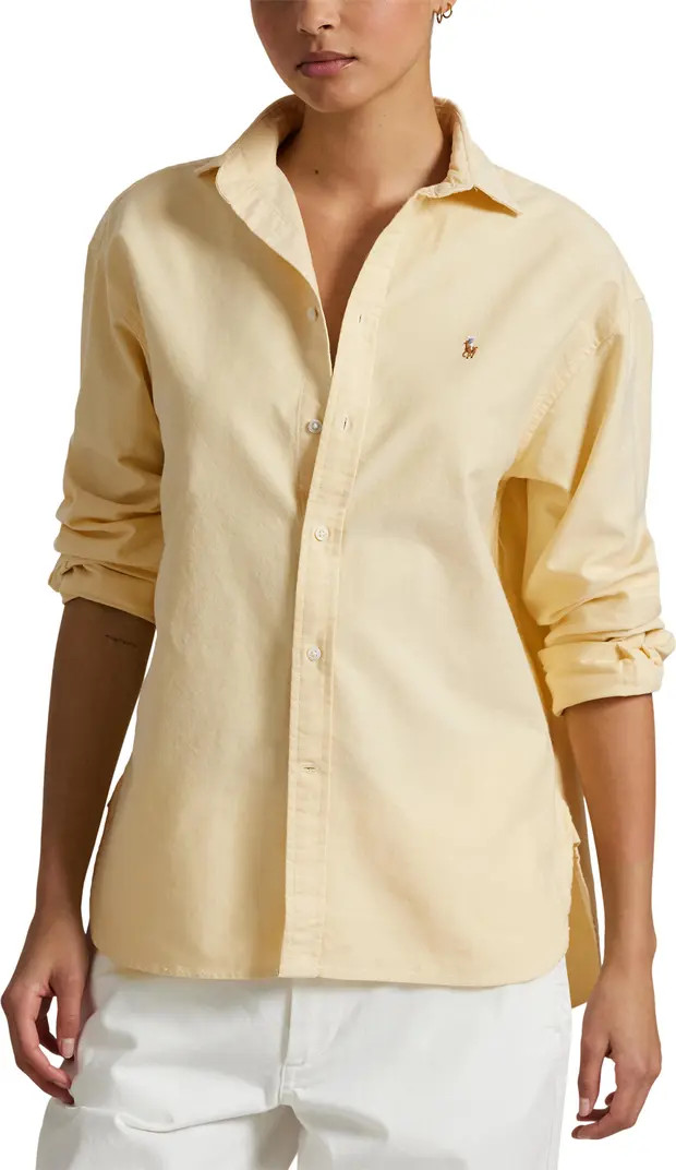Oxford Cotton Button-Up Shirt | Nordstrom