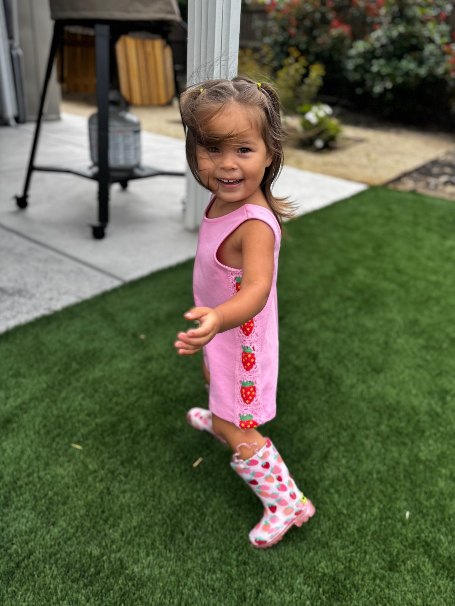 Toddler girl outfit. Runs tts

Crochet dress 
Toddler girl fashion
Toddler girl rain boots
Target style
Zara outfit 
Spring outfit
Summer outfit



#LTKSeasonal #LTKootd #LTKKids