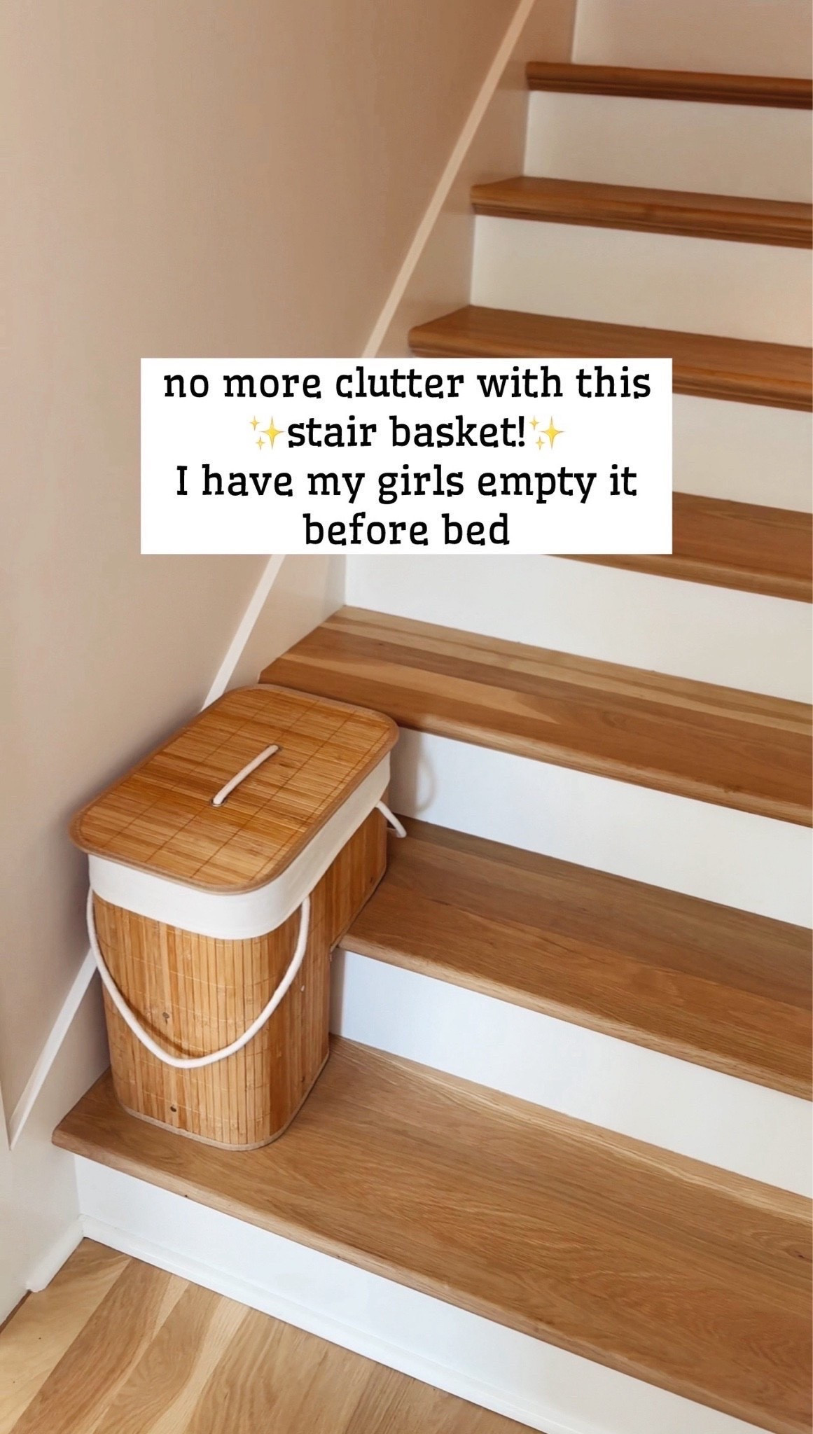 No more clutter with this stair basket from Amazon!!

Sale alert, watchnow, finds under 100, laundry, home finds, Elaina Zinke

#LTKHome #LTKSeasonal #LTKmomlife