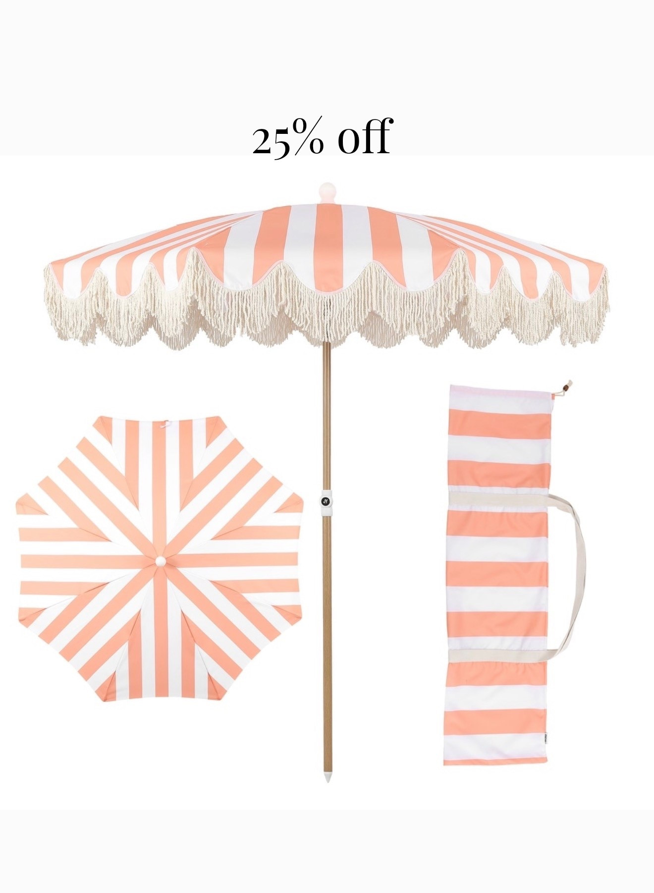 Outdoor umbrella 
On sale striped umbrella 
Fringe umbrella 


#LTKSeasonal #LTKSaleAlert #LTKHome