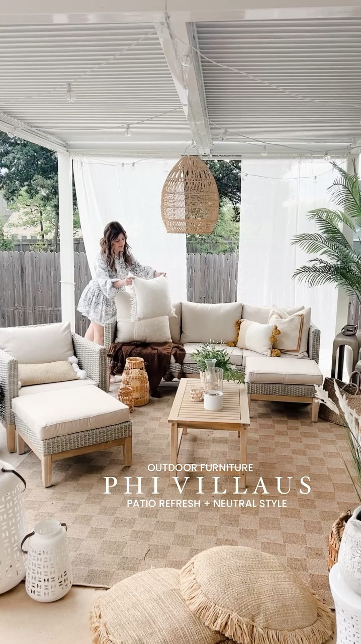 Outdoor furniture from Amazon #amazonhomefinds 

#LTKSeasonal #LTKhome #LTKstyletip