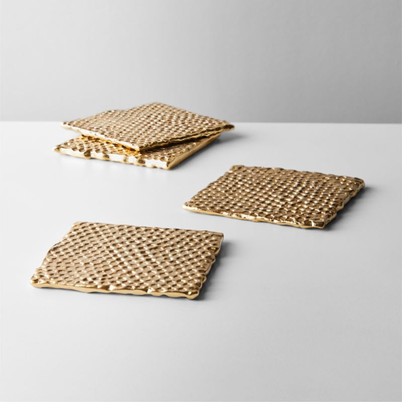 Honeycomb Coasters Set of 4 | CB2 | CB2