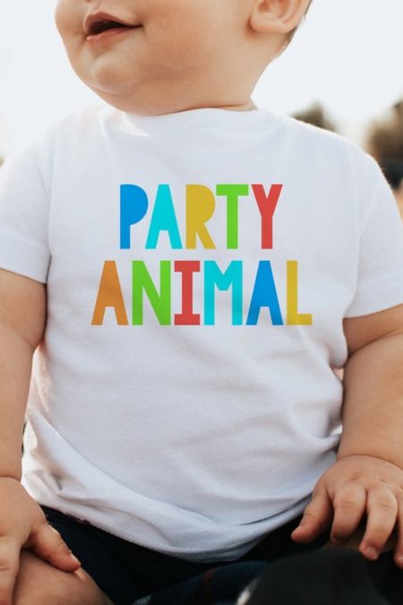 Party animal Etsy shirt 

#LTKkids #LTKfamily