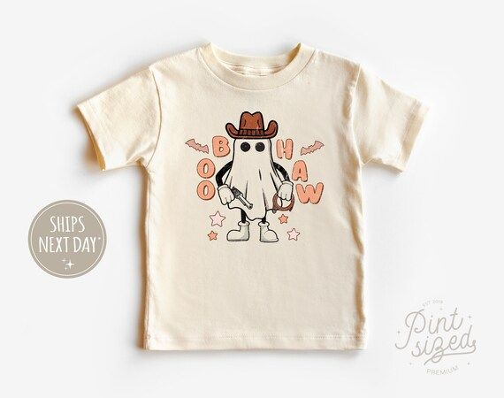 Cowboy Ghost Toddler Shirt  Cute Halloween Kids Shirt  - Etsy | Etsy (US)