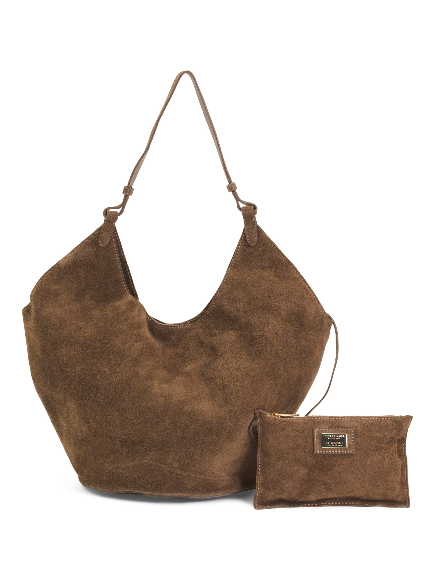 Made In Italy Suede Hobo Oval Bottom | Handbags | Marshalls | Marshalls
