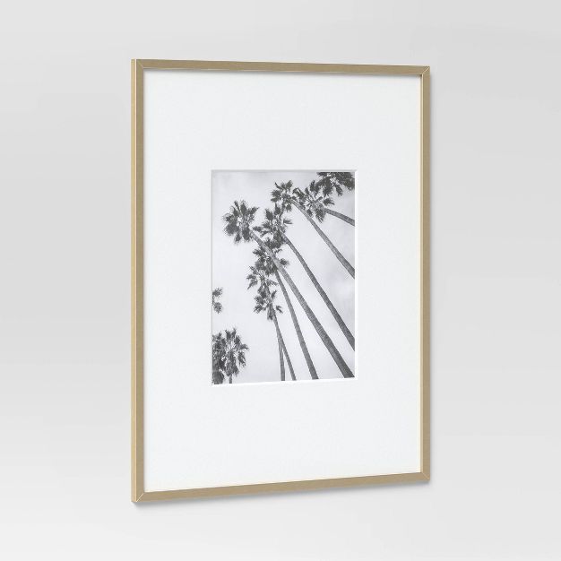 Thin Gallery Oversized Image Frame Brass - Project 62™ | Target