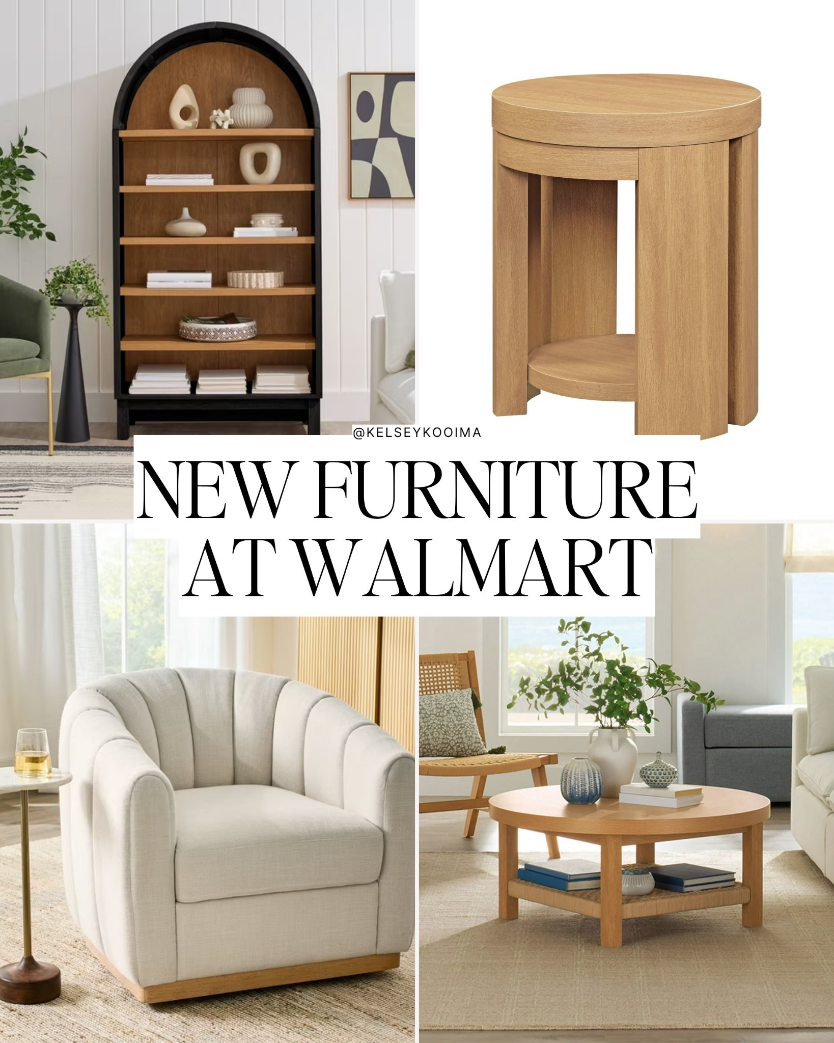 New warm + modern furniture finds from Walmart

#LTKHome