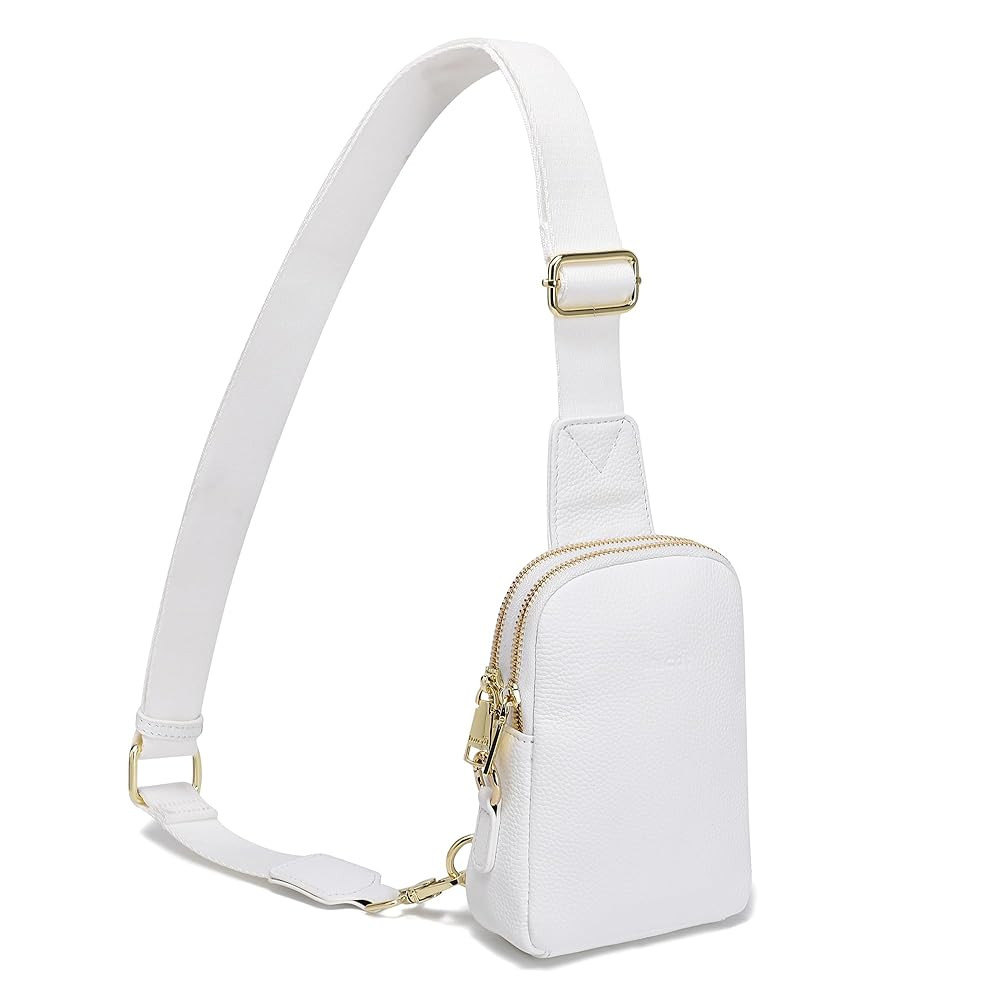 INICAT Travel Small Sling Bag Leather Crossbody Bags for Women Fanny Packs Cross Body Bag for Wom... | Amazon (US)