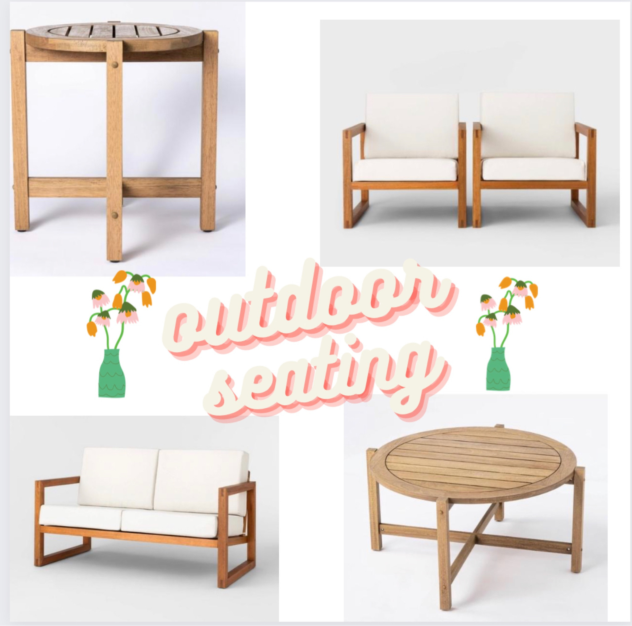 Cozy seating for your outdoor space! 

#LTKsalealert #LTKSeasonal #LTKhome