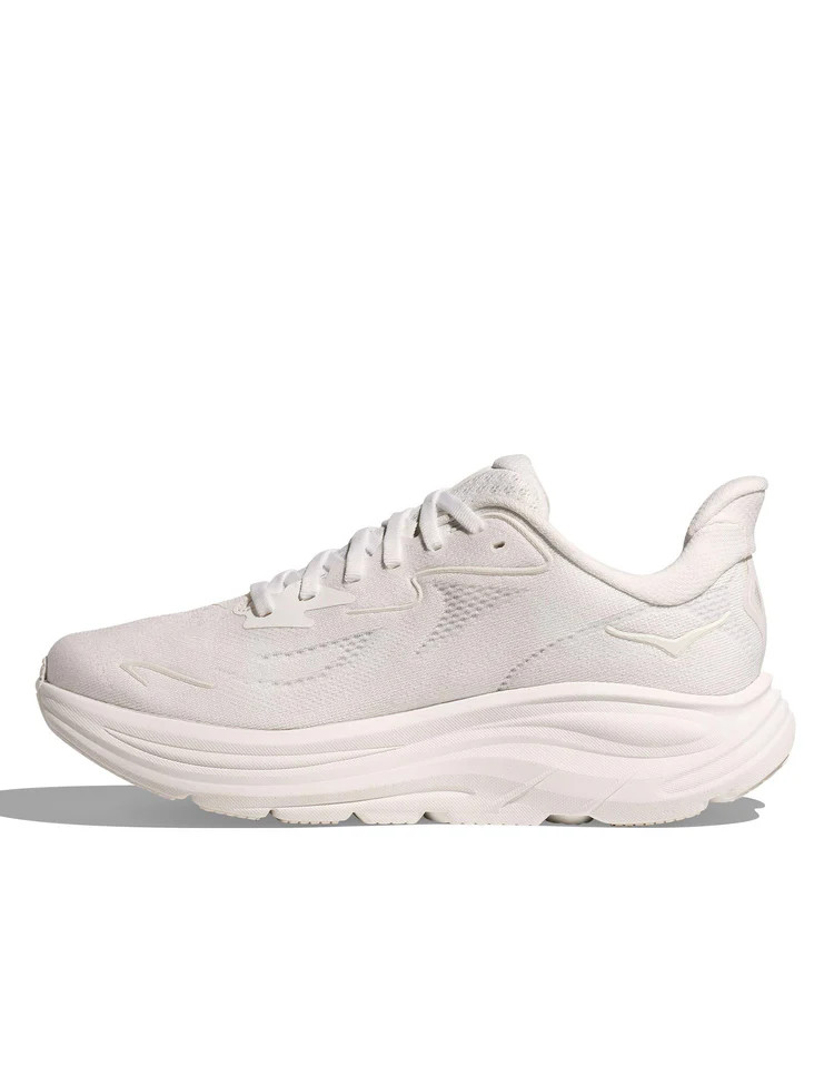 HOKA | Clifton 10 Shoes - White | The Sports Edit | The Sports Edit