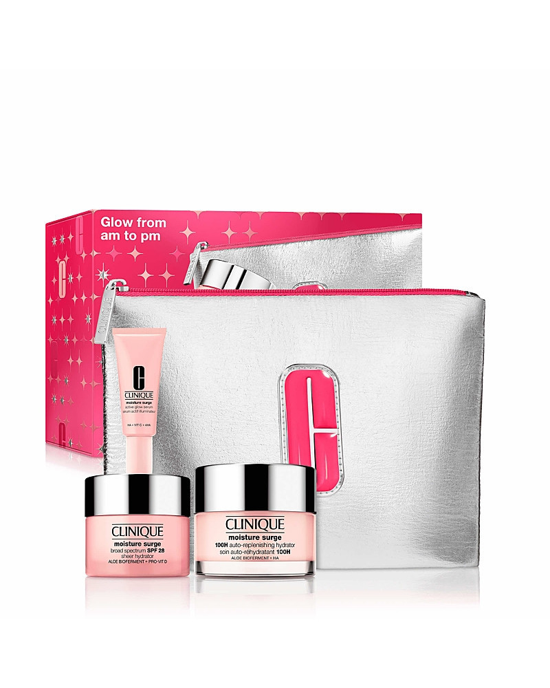 Clinique Glow from Am to Pm Moisture Surge Skincare Set ($91 value) | Bloomingdale's (US)