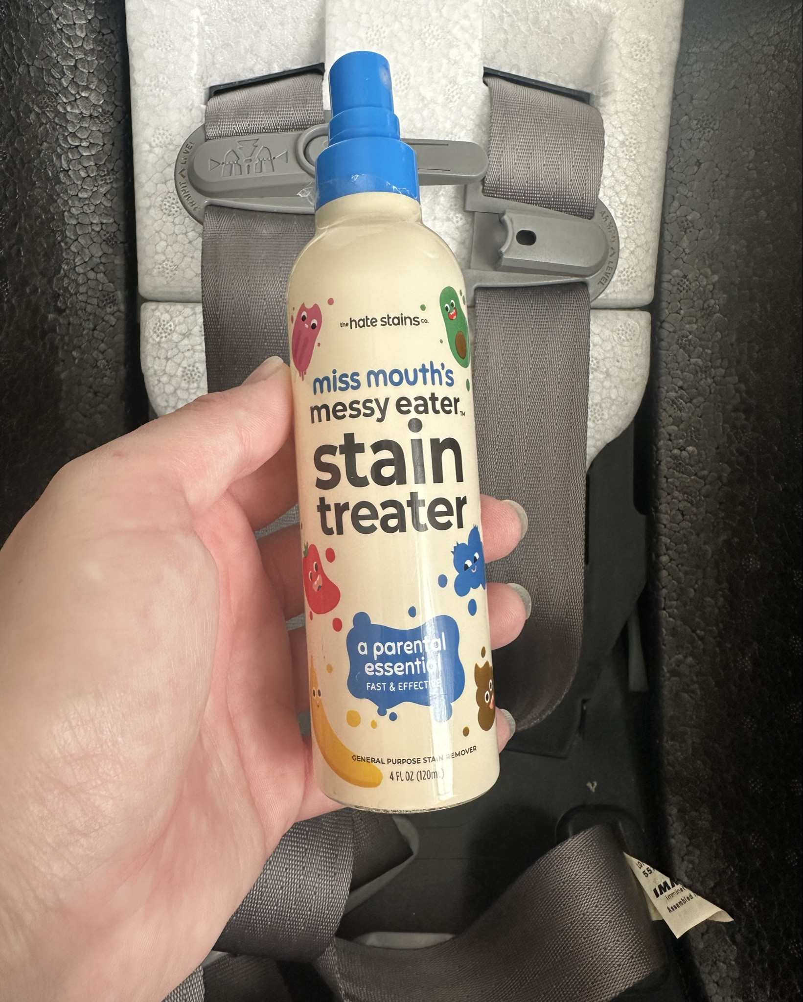 Miss mouths messy stain treater spot remover! This stuff is so good, look at the before and after! A must have with kids, toddlers and babies- get yours on Amazon on sale! 

#LTKFamily #LTKKids #LTKSaleAlert