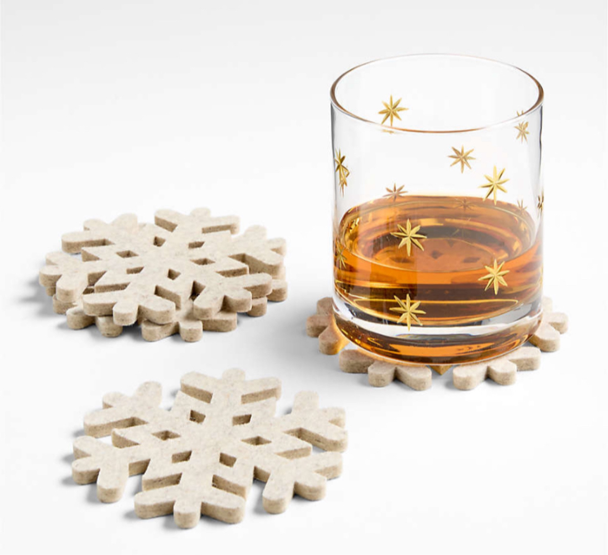 Christmas - felt snowflake coasters 


#christmasdecor #hostessgift #snowflake #coasters #LTKGiftGuide 

#LTKHome #LTKHoliday #LTKFindsUnder50