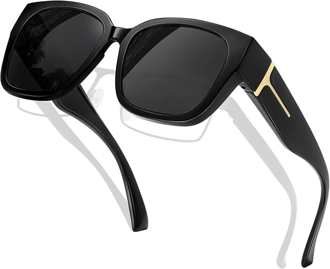 KANASTAL Oversized Over Glasses Sunglasses for Women Men Square Fit Over Polarized Sun Glasses UV... | Amazon (US)