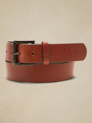 Tumbled Leather Belt | Banana Republic (US)