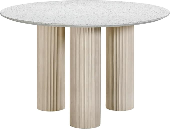 Tov Furniture Parcino Terrazzo Concrete Indoor/Outdoor Dining Table | Amazon (US)