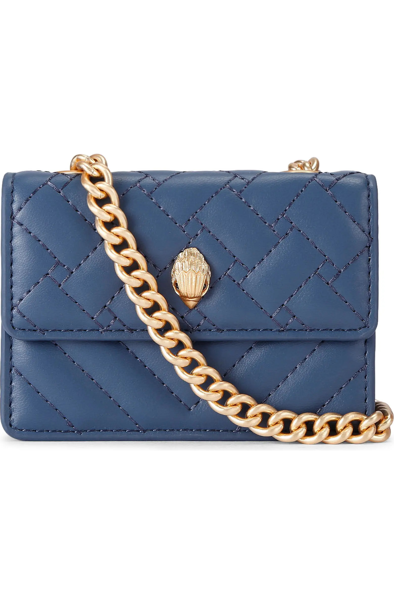Kurt Geiger London Micro Kensington Faux Leather Crossbody Bag | Nordstrom | Nordstrom
