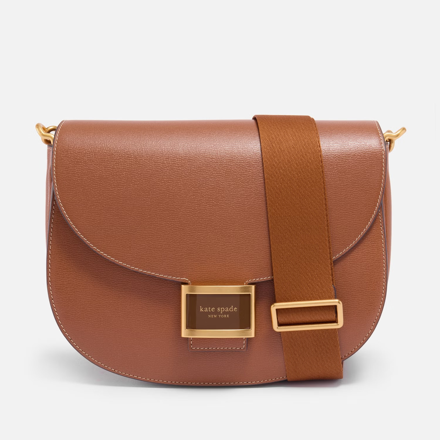 Kate Spade New York Katy Leather Saddle Bag | The Hut (UK)