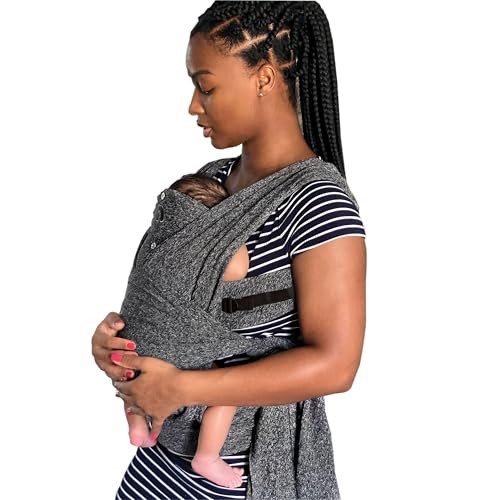 Boppy ComfyFit Adjustable Baby Carrier, 8-35lbs, Heathered Gray, Hybrid Carrier, Newborn to Toddler with Adjustable Straps & Comfort of A Baby Wrap | Amazon (US)