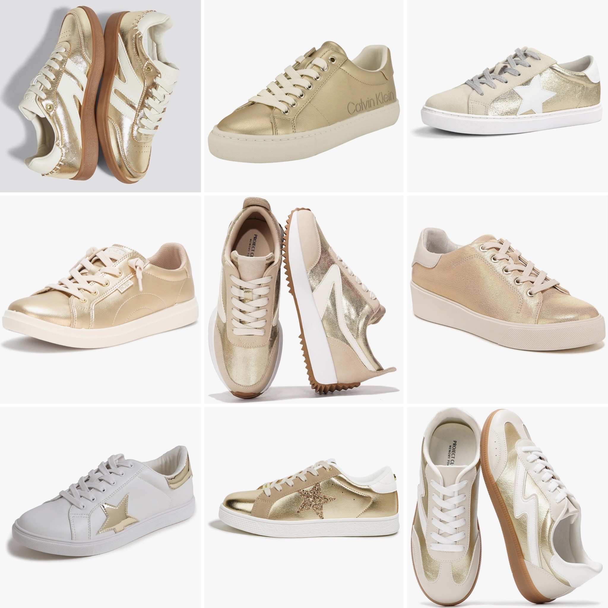 Cream w/ gold sneakers.🤩#hocspring 