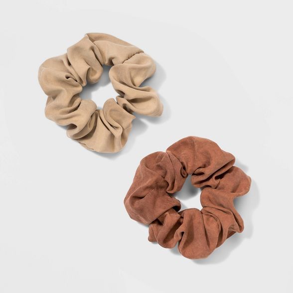 Soft Suede Fabric Twisters Hair Elastics - Universal Thread™ | Target