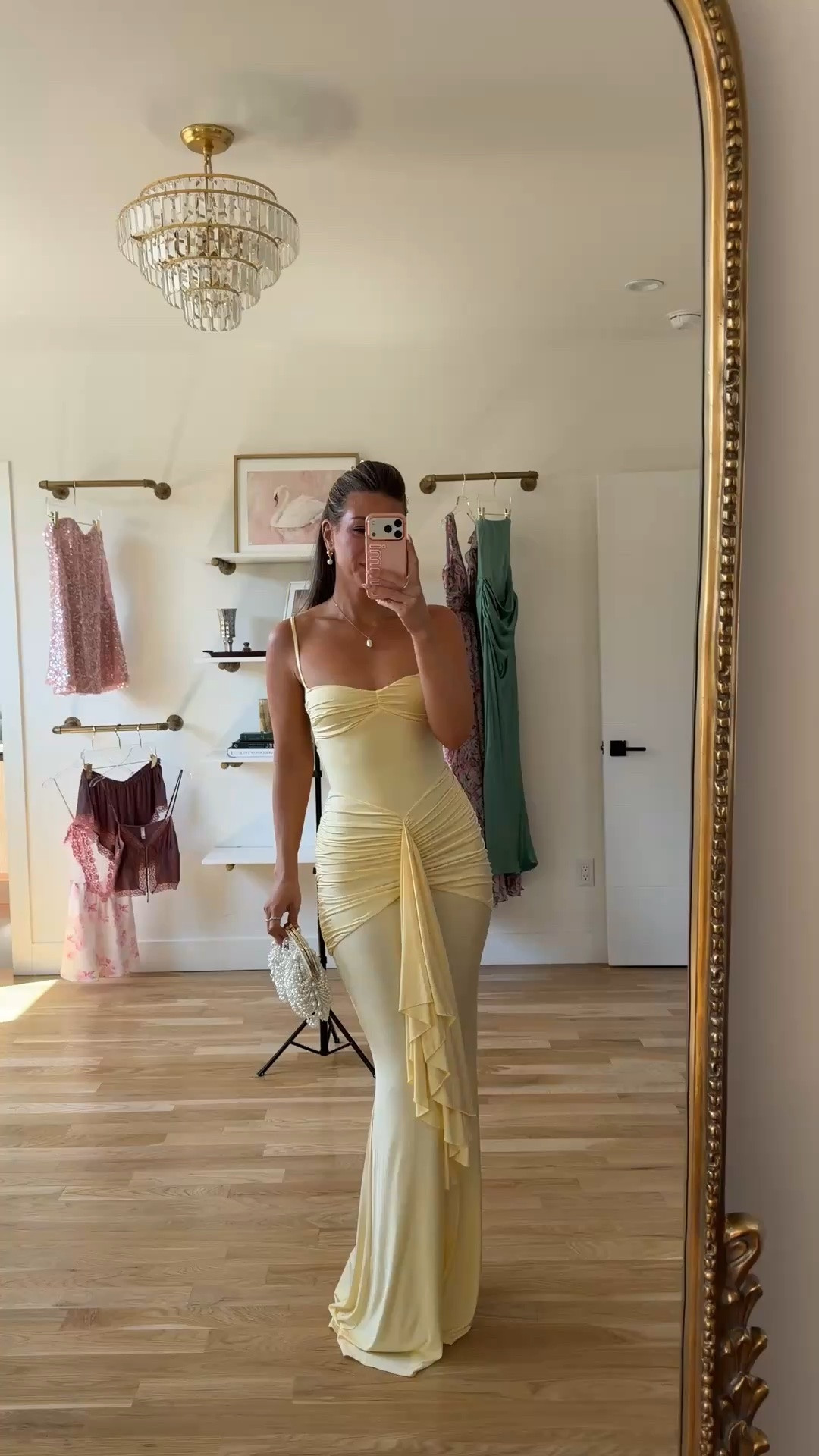 yellow satin gown with ruched bodice and a side ruffle summer wedding guest dress for every girl 💍🌼

I’m 5’4” & wearing my usual smalls/2

electric picks: emerson20

summer wedding guest dresses, wedding guest dresses, cocktail dresses, semi-formal dresses, black tie wedding guest dresses, destination wedding guest dresses, garden party dresses, wedding guest outfit ideas, fall dresses, autumn dress

#LTKWedding #LTKSeasonal #LTKootd